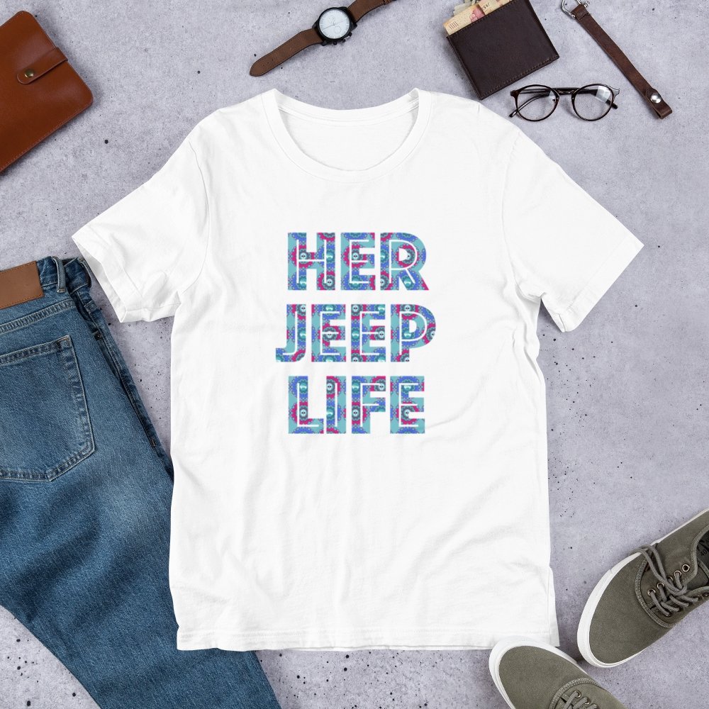 HerJeepLife Sugar Skull Jeep Premium T-Shirt