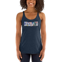 Load image into Gallery viewer, HerJeepLife License Plate Women&#39;s Racerback Tank